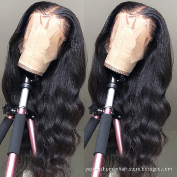 Yeswigs Body Wave Human Hair Full Hd Lace Front Wig Pre Plucked Raw Indian Cuticle Aligned Virgin Human Hair Wig For Black Women
